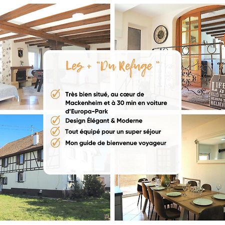 فيلا Le Refuge "Domaine Harmonieux" 30 Min Europa-Park Mackenheim المظهر الخارجي الصورة